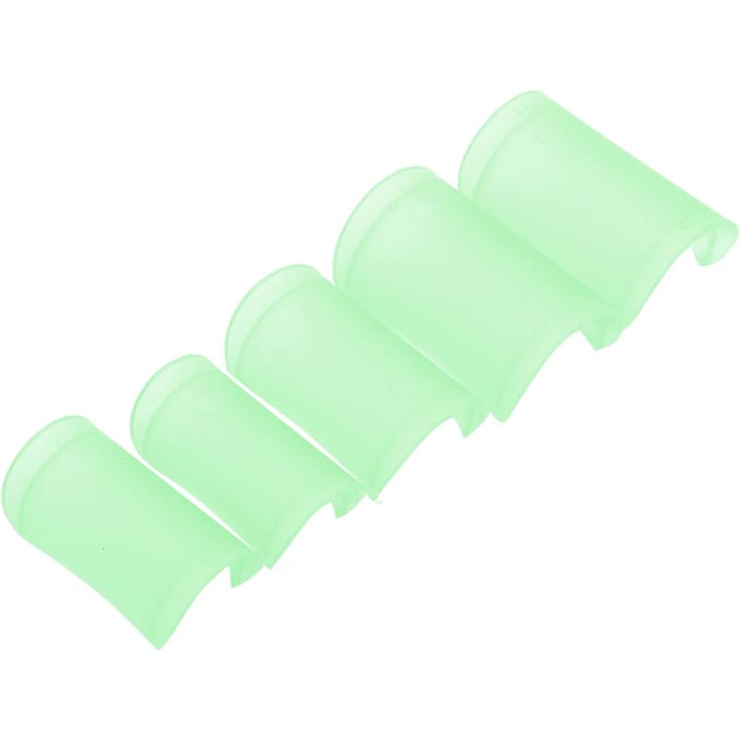 5 Stuks Fluit Membraan Beschermer ABS Traditioneel Chinees Instrument Accessoires DM?01Groen groen