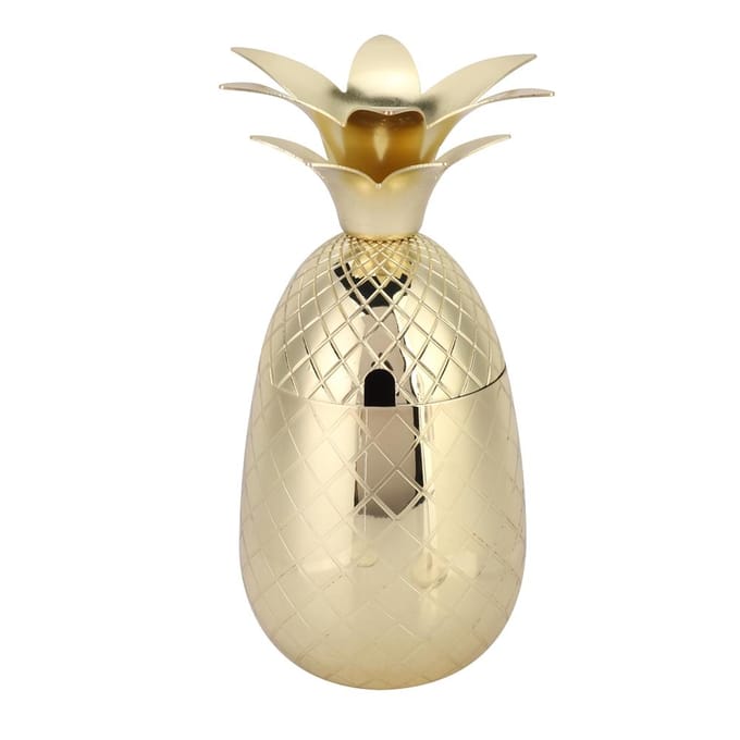 Roestvrijstalen Cocktailbeker Drinkware Barware Drinkcontainer Hulpmiddel Barbenodigdheden beige