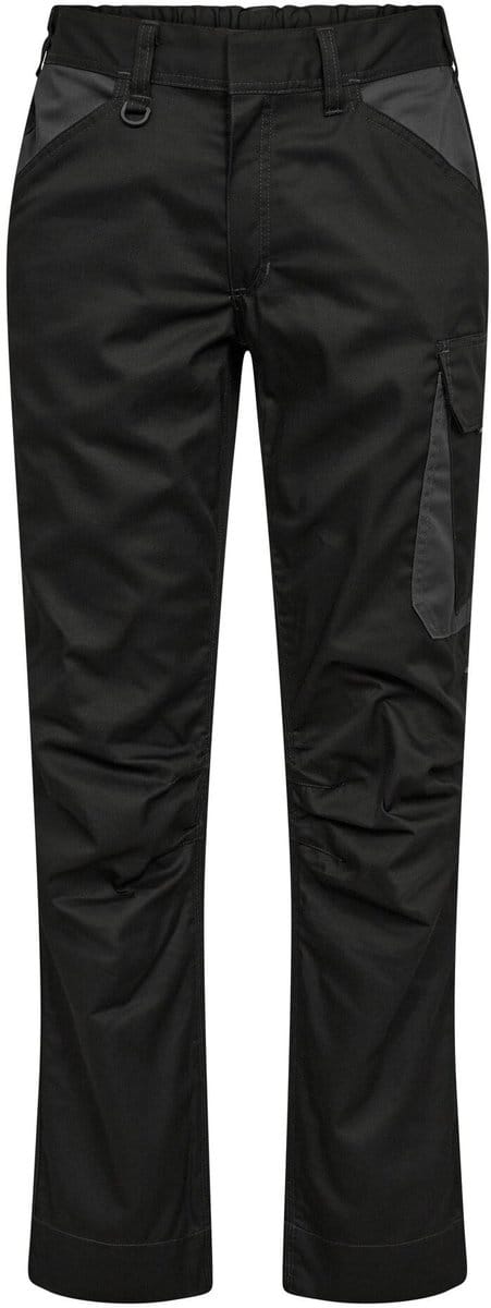Engel Venture monteursbroek met verdekte drukknopen 2522-154 - Black / Anthracite Grey - 32