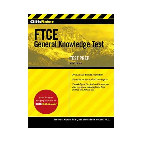 Cliffsnotes Ftce General Knowledge Test 4th Edition - Kaplan Jeffrey S. Kaplan