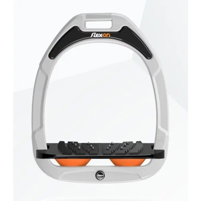 Ultra Grip Verstelbare Biezen Wit/Zwart/Oranje Flex-On Green Composite