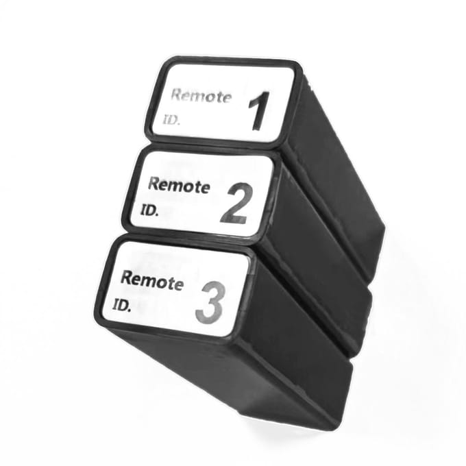 3PCS/7PCS (Optioneel) Kabeltester Accessoire voor kabeltester voor externe ID-toewijzing 3 PCS gray