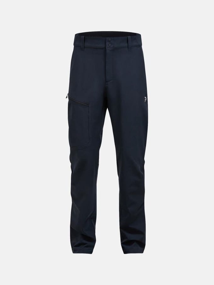 Scale Softshell Wandelbroek Heren Black M