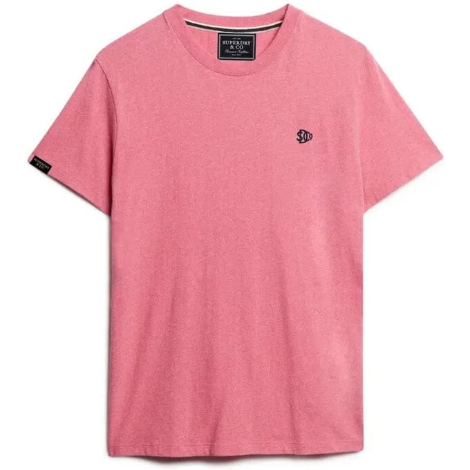 Superdry - SD&Co Logo Geborduurde T-shirt - Heren - T-shirts
