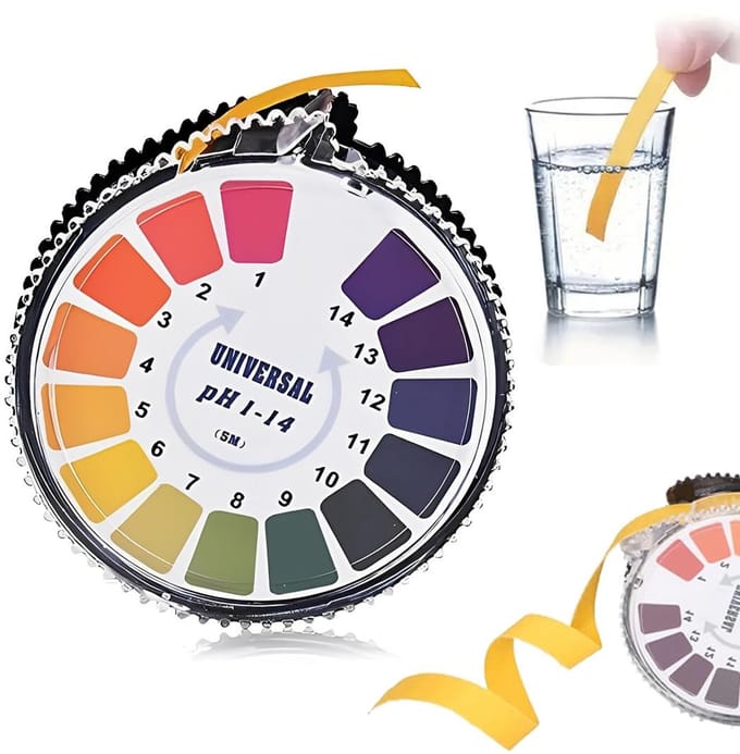 Dailygoods- pH-teststrips multifunctioneel - pH-strips - pH-weergave - meetbereik
