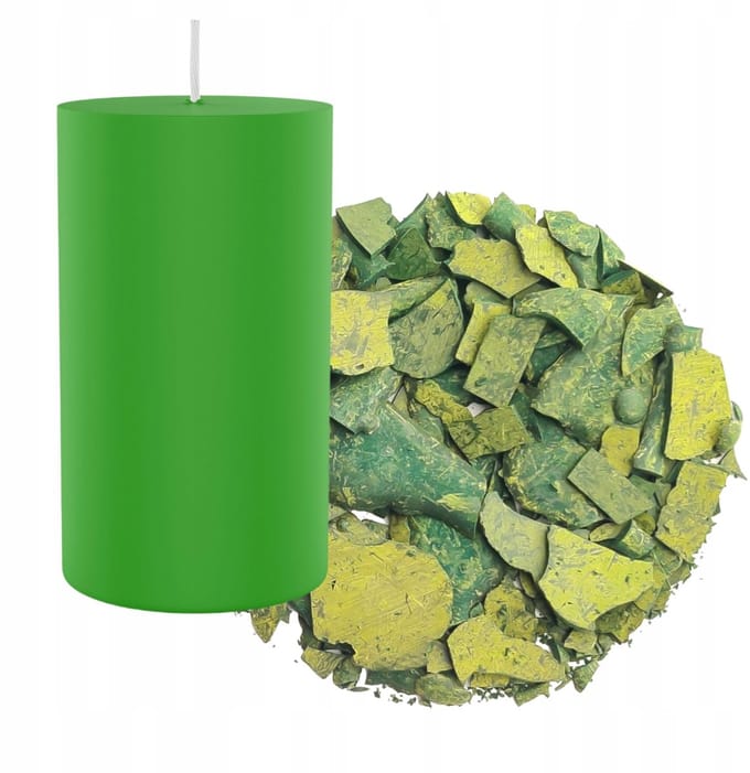 Groene Kaars Kleurstof - 2g Paraffine & Waspigment