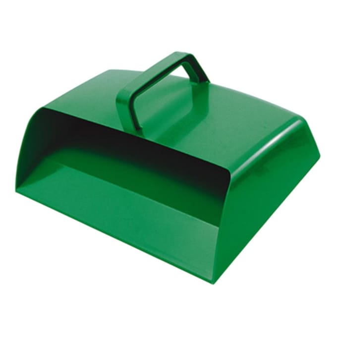 Pelle à poussière en plastique avec capuchon Vert One Size