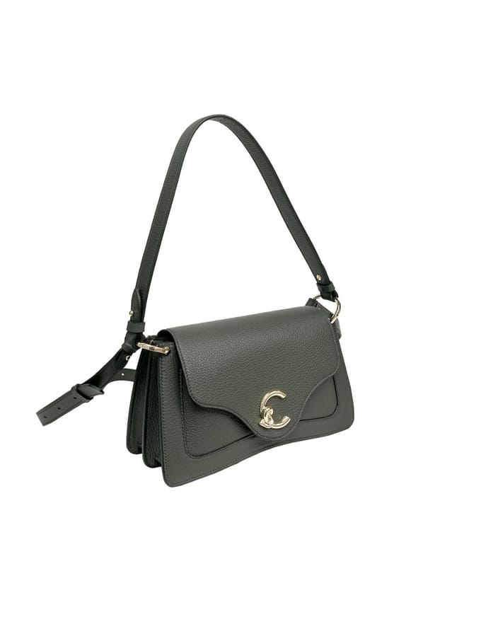 COCCINELLE HANDTAS C-ME ZWART LEDER