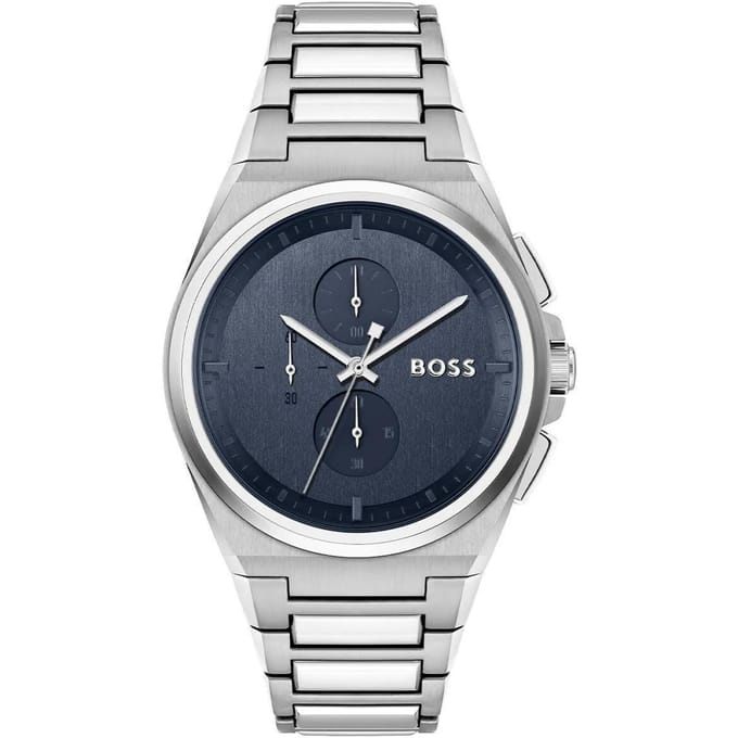 Hugo Boss 1514048 Herenhorloge 46 zilver