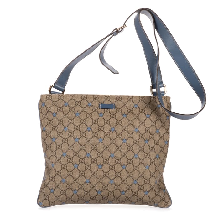 Large Square Zip Messenger Large  schoudertas
