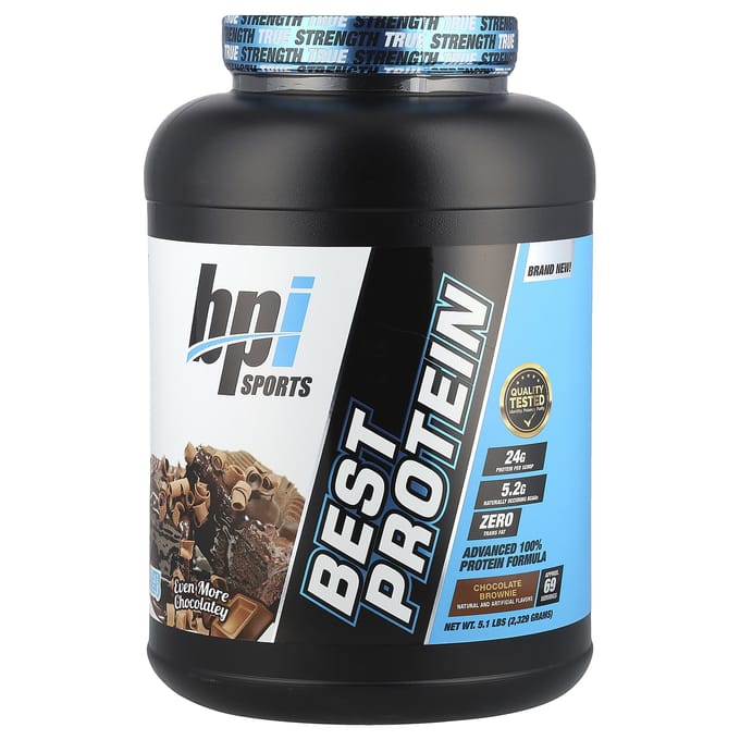 Beste Eiwit, Geavanceerde 100% Eiwitformule, Chocolate Brownie, 2,329G (5.1Lbs)