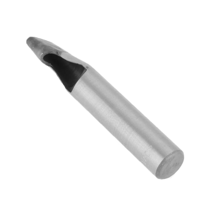 4mm Leather Craft Oval Rectangle Punch Hole Cutter Hollow DIY Tools (20 x 4mm) gray
