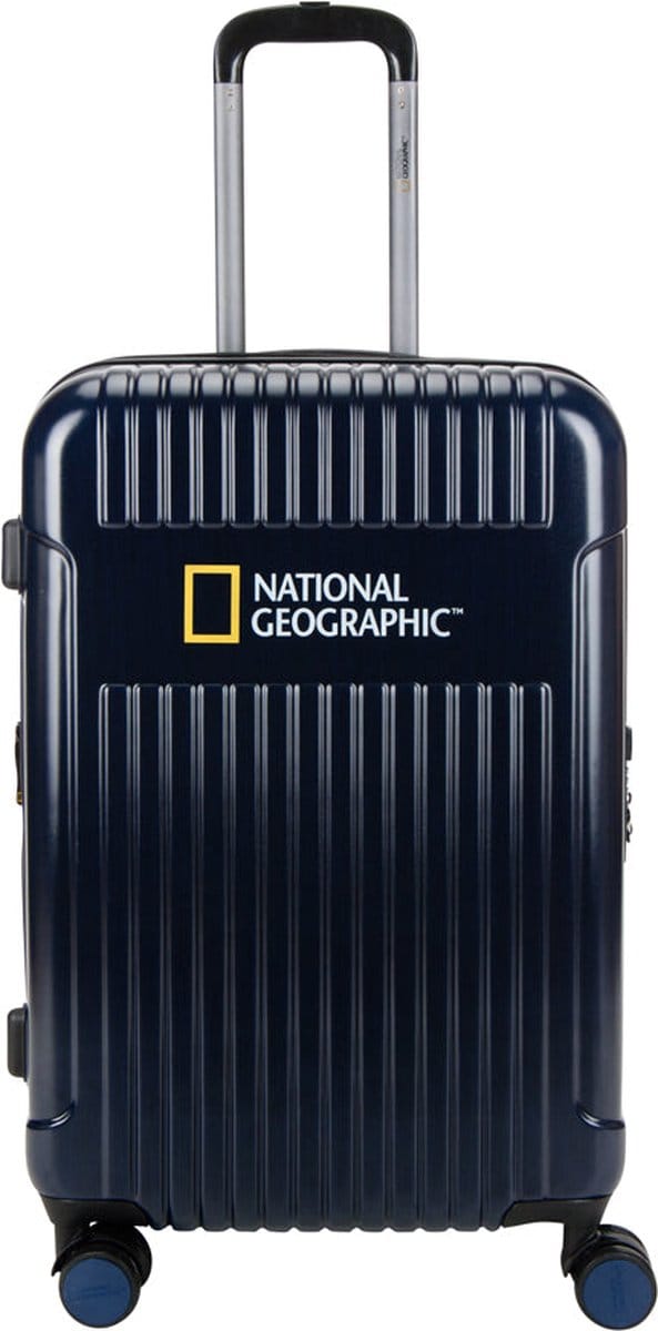 National Geographic Transit Uitbreidbare Harde Reiskoffer 67 cm Medium Zwart - Zwart / Medium