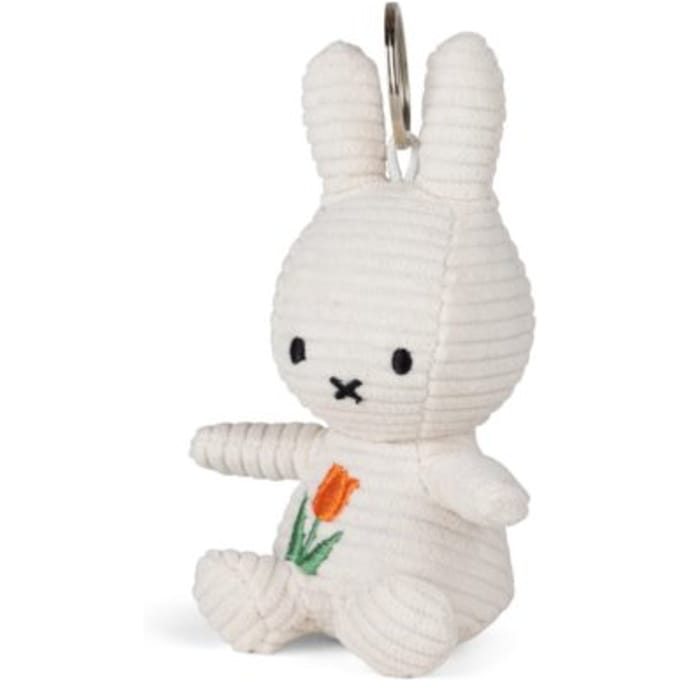 Nijntje tulp sleutelhanger, 10 cm, regenboog