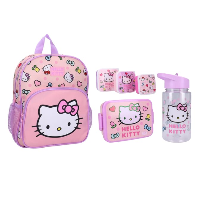 Hello Kitty schoolset; rugzak en lunchset