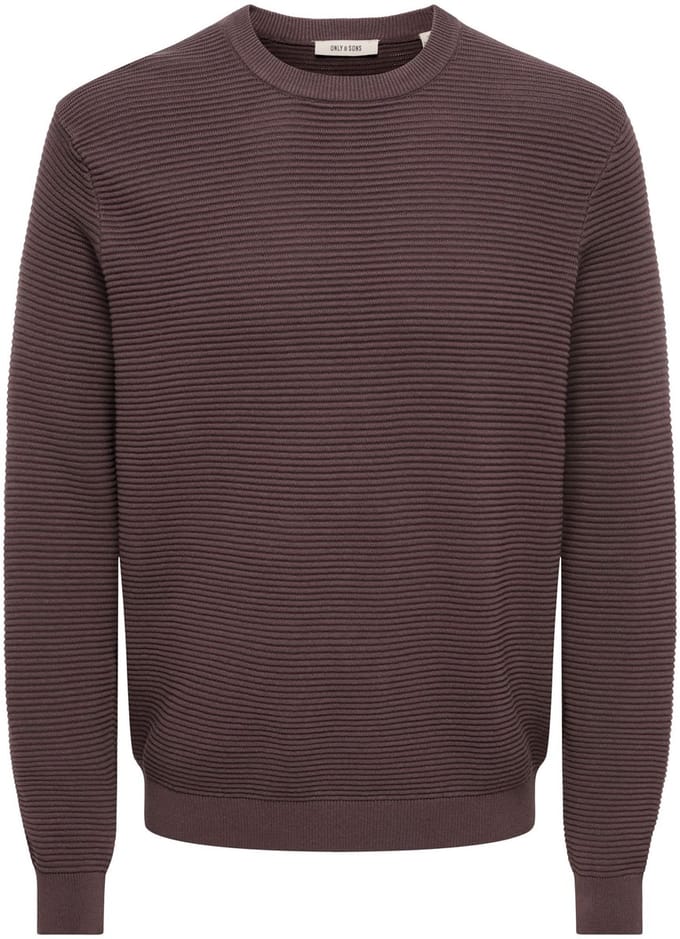 ONLY&SONS - ONSRON REG LS CREW NECK KNIT NOOS - Heren - Gebreide truien