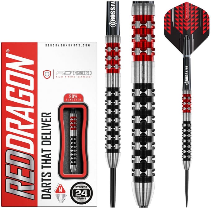 Red Dragon Crossfire 90% - Dartpijlen