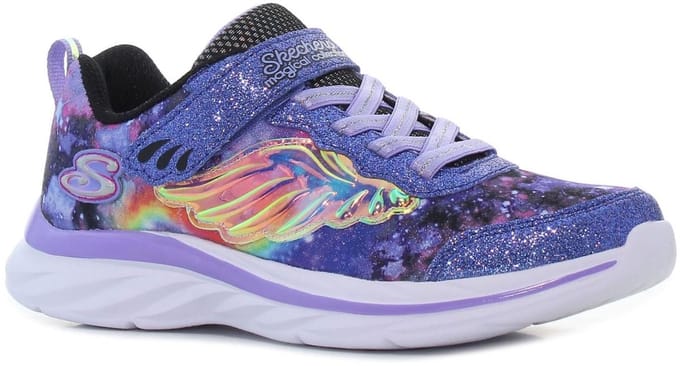 Skechers - QUICK KICKS - FLYING BEAUTY - Purple Black - 30