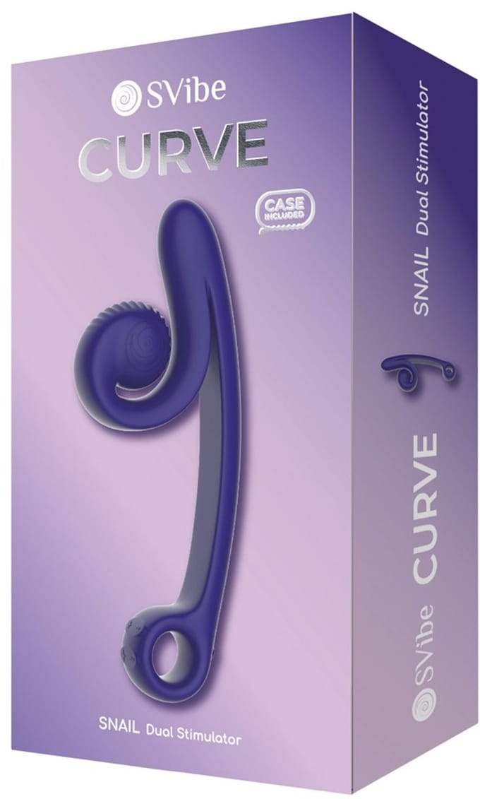 Snail Vibe Snail Vibe Curve Vibrator Lila