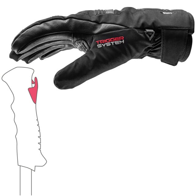 Leki Argus 3D / Cerro Ski- en snowboardhandschoenen heren Zwart 9
