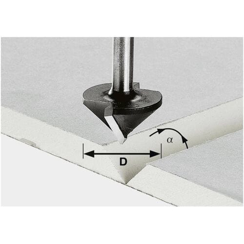 Festool 491001 Gipsplaatfrees Lengte 49 mm Afmeting, Ø 32 mm Werklengte 16 mm Schachtdiameter 8 mm