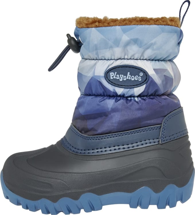 Playshoes - Snowboots - Blauw - Bergen - Maat 28/29