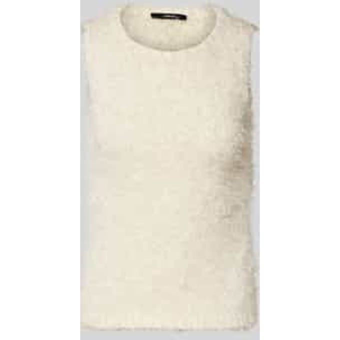 Gebreide top met franjes, model 'Taulini'