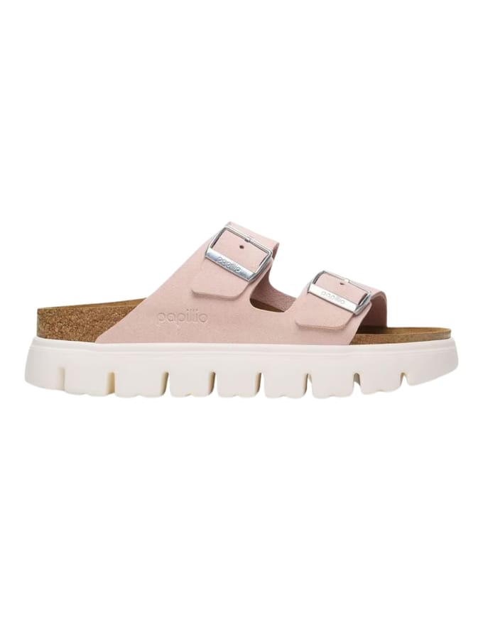 Birkenstock Arizona Pap Chunky Slippers Lichtroze 1029117
