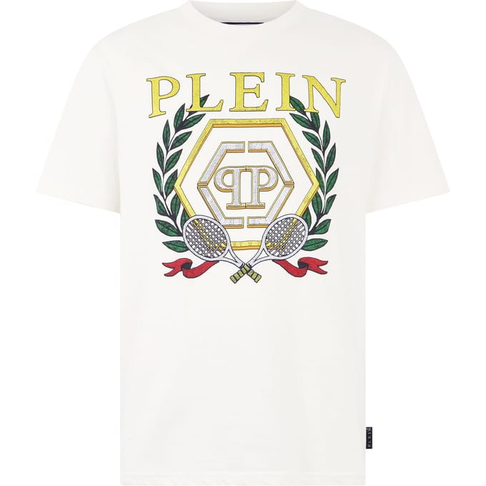 Round Neck T-Shirt Tennis Crest