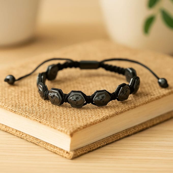 Ancient Wisdom - Armband - magnetische hematiet shamballa armband met groene aventurijn - sieraad - juweel - cadeau - handgemaakt - trendy