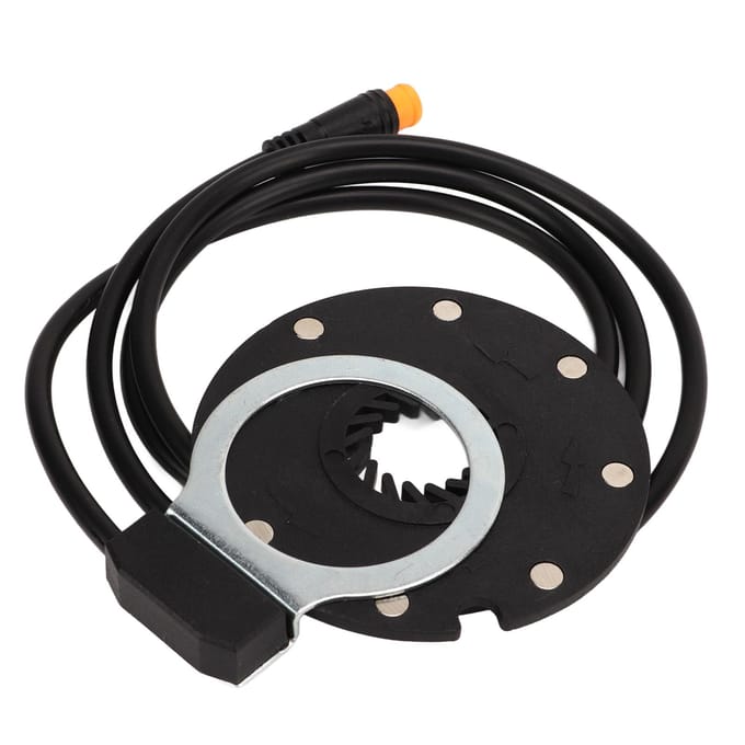 Elektrische fietsassistentiesensor Hoge gevoeligheid Waterdichte antislip elektrische fietspedaal black