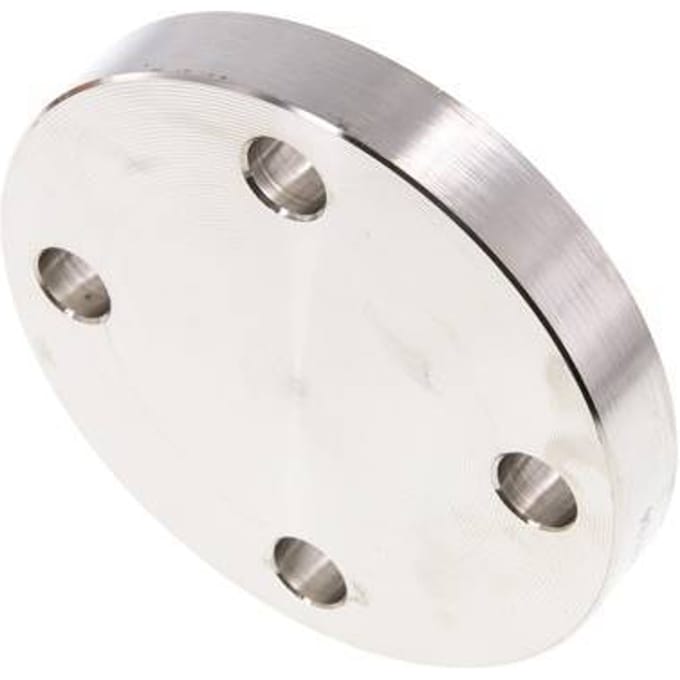 Blindflens DN80-PN40 RVS 1.4571 DIN 2527 En EN 1092-1 (Type 05)