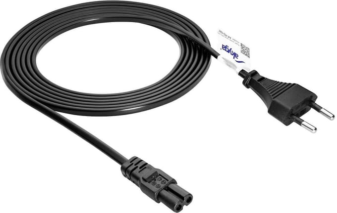 Akyga AK-RD-02C - Voedingskabel - 3m - IEC C7 - CEE 7/16