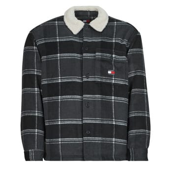 Regular fit overhemdjack met knoopsluiting, model 'CHECK SHERPA'
