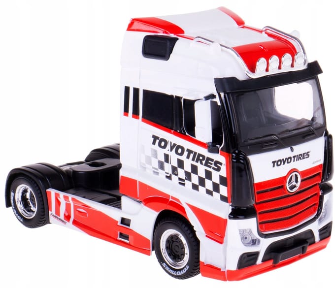 De Brurogo Mercedes Actros Creak 1:43 Wit