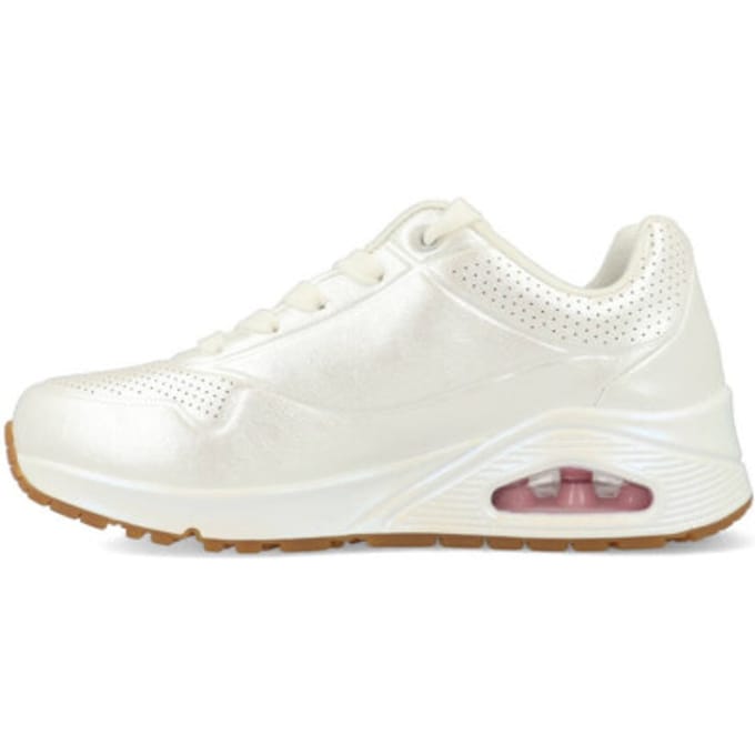 Skechers Uno - Pearl Queen - Dames Sneakers - Wit