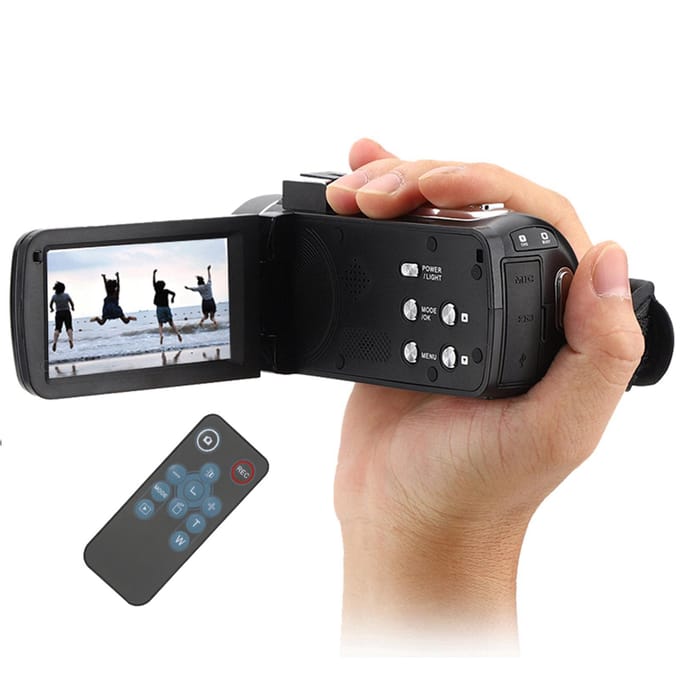 4K Anti Shake High Definition Digitale Video 18X Zoom 3in IPS Aanraakscherm