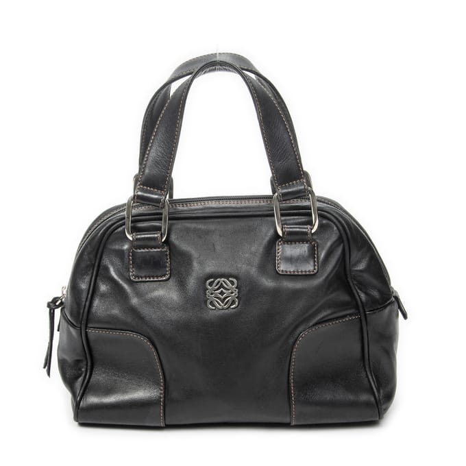 Vintage Anagram Dome Tote   handtas