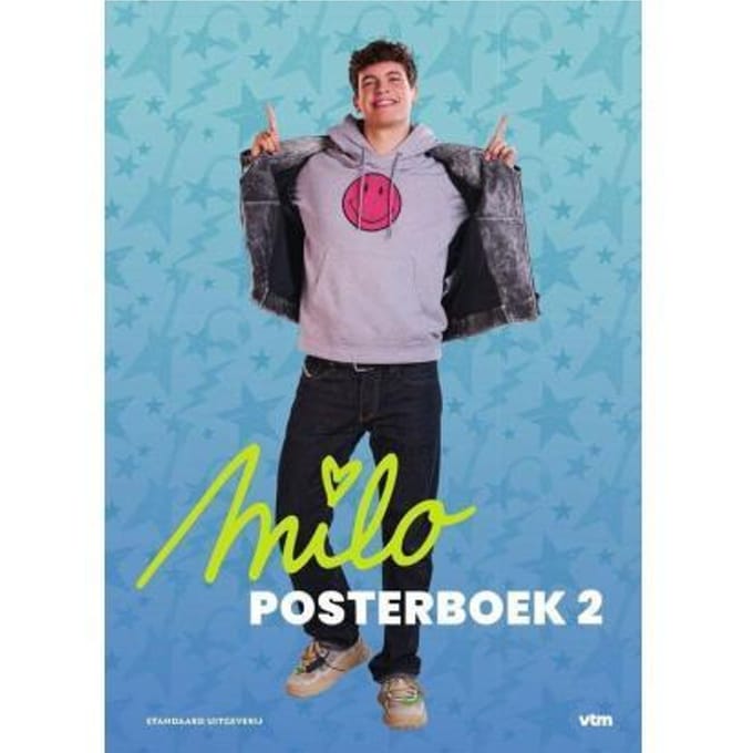 Milo posterboek 2 Educatieve boeken (spelletjes en raadsels)