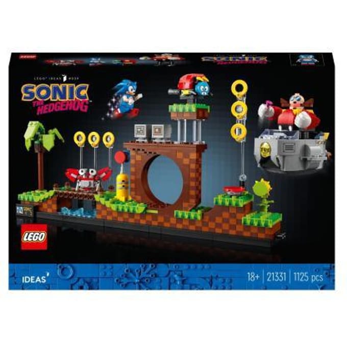 LEGO LEGO Ideas Sonic the Hedgehog – Green Hill Zone Bouwpakket voor Volwassenen 21331