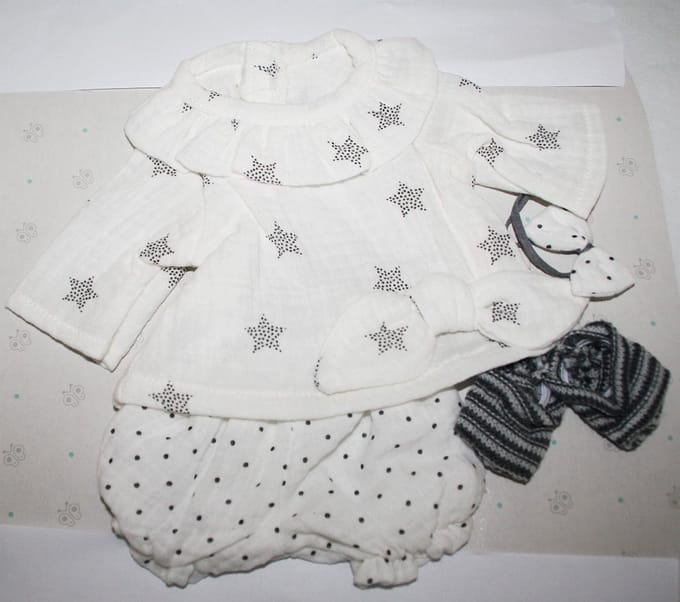 Paola Reina Kledingset Lola Ster 36 cm