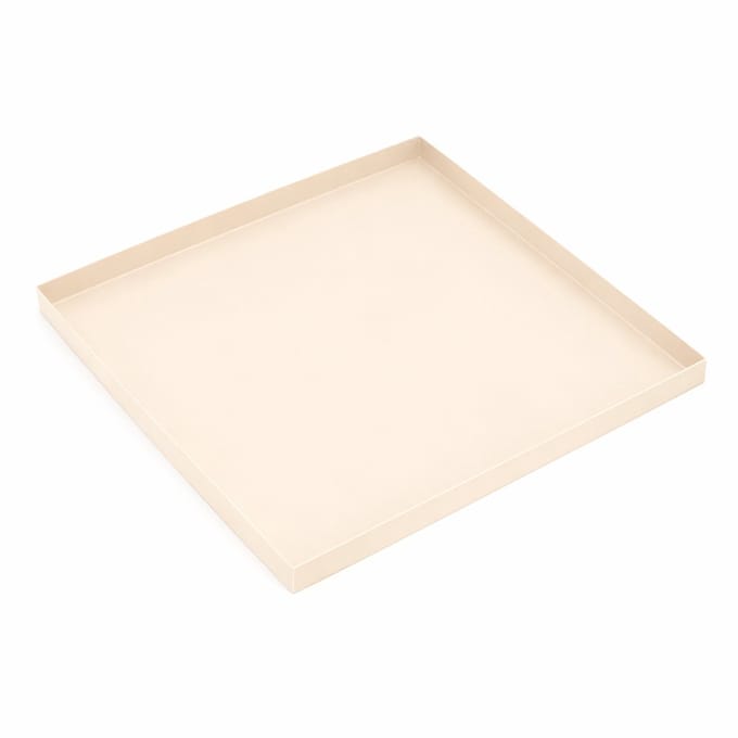 LOFT42 Brew Metalen Dienblad – Beige – 60x60