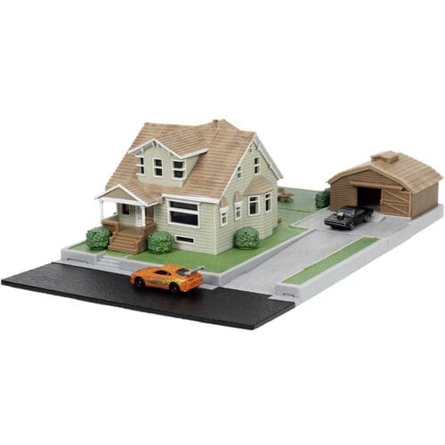 JADA TOYS F&F Nano Doms House Display Diorama 1:24 Auto