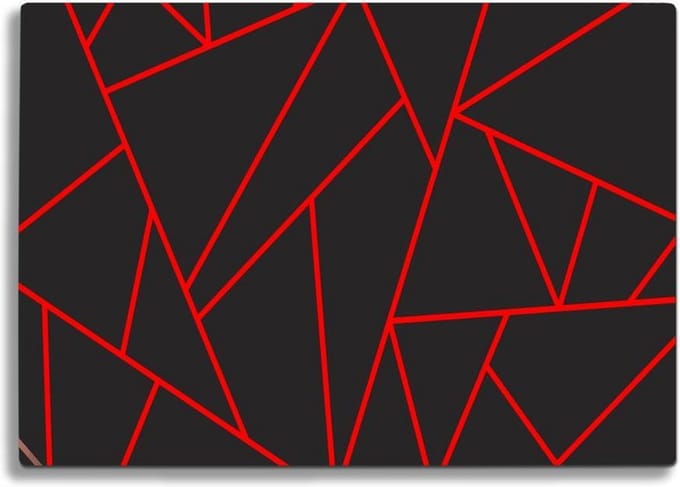 Glassnijplank - Geometrisch - Glazen - Snijplanken - 35×25 cm - 4 mm