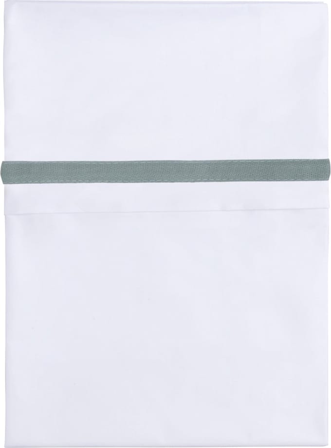 Baby's Only Wieglaken geweven bies - Zeegroen/Wit - 80x100 cm - 100% egyptisch katoen