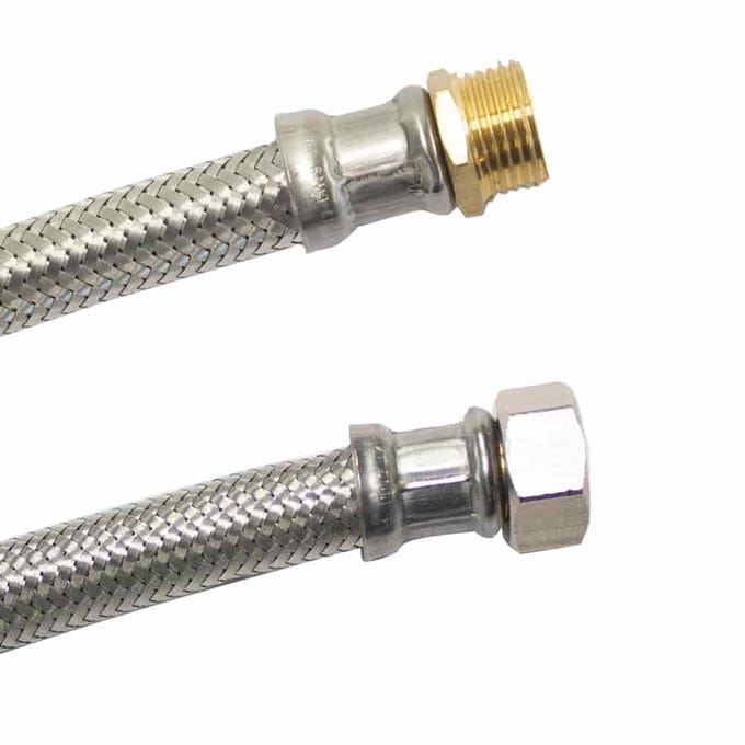 Flexibele Waterslang 3/4" - RVS, DVGW Gecertificeerd, 1000mm
