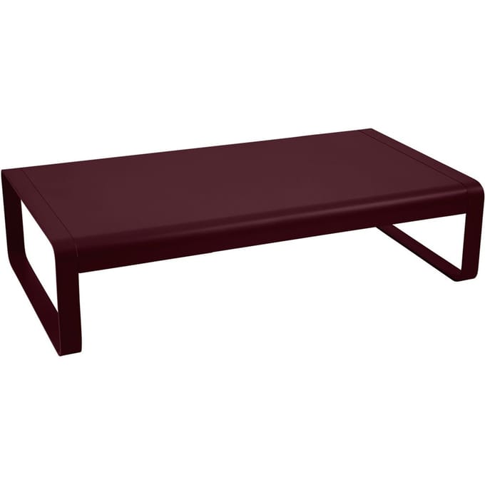 Fermob BELLEVIE grote lage tafel - B9 zwarte kers