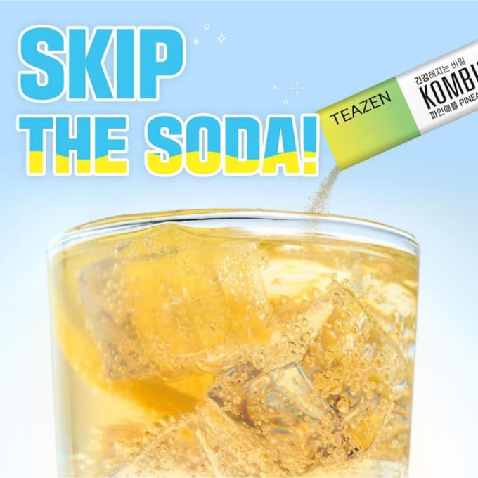 [TEAZEN] Kombucha Thee Ananas #50EA
