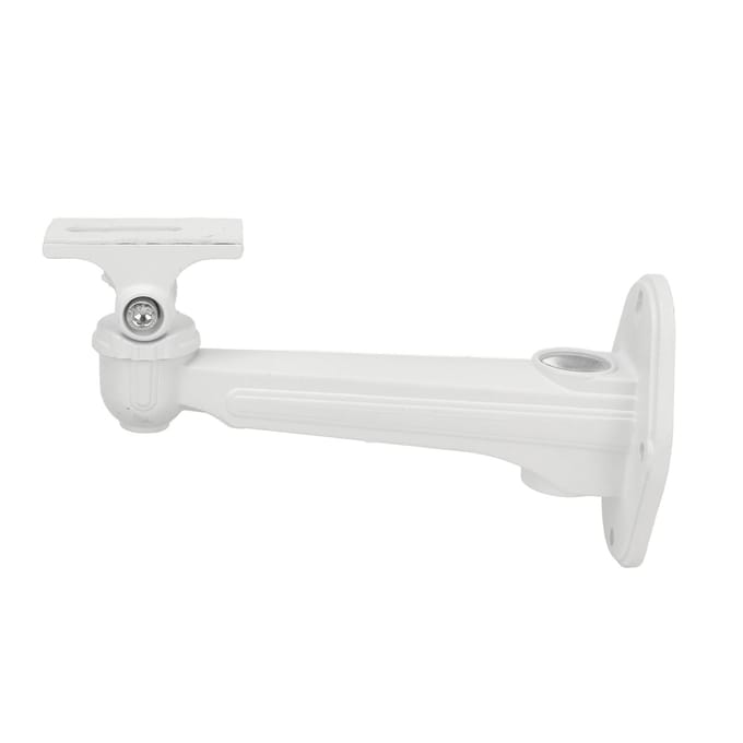 Support de Surveillance Alliage d'Aluminium Réglage à 180 Degrés Caméra de Montage Mural/Plafond Intérieur Extérieur white