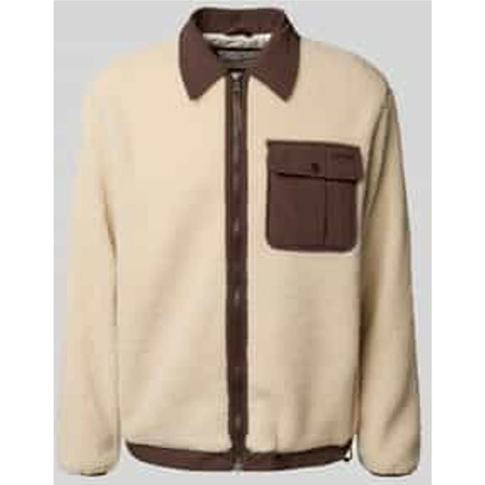 Levi's Sherpa Jas Fleece Ecru - Maat L - Heren - Tussenjas